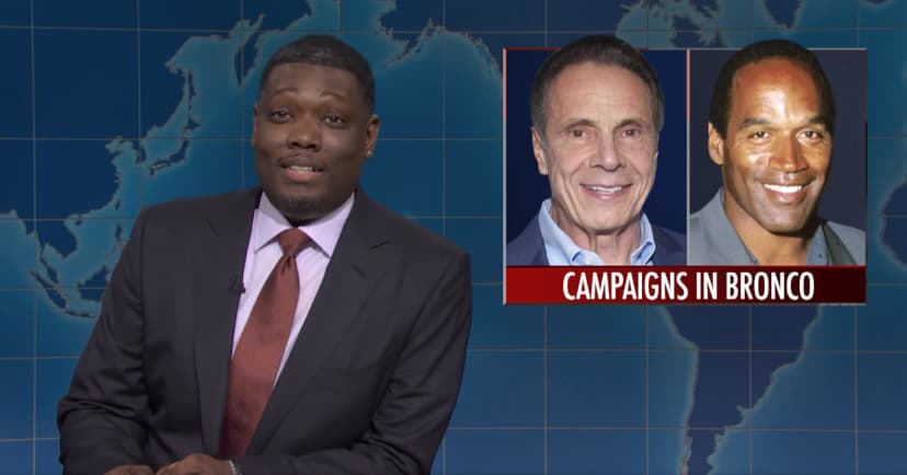 ‘SNL’ Weekend Update Roasts Andrew Cuomo’s Failed Campaign, ‘Suspicious’ RFK Jr.